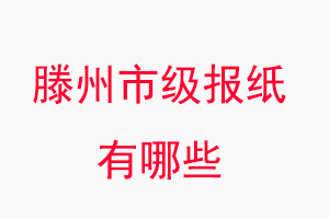 滕州報(bào)紙有哪些,滕州市級報(bào)紙有哪些找我要登報(bào)網(wǎng)